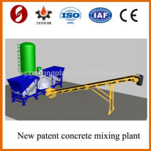 Fábrica de hormigón móvil de alto rendimiento MD1200, planta móvil de mezcla de hormigón, planta móvil de hormigón